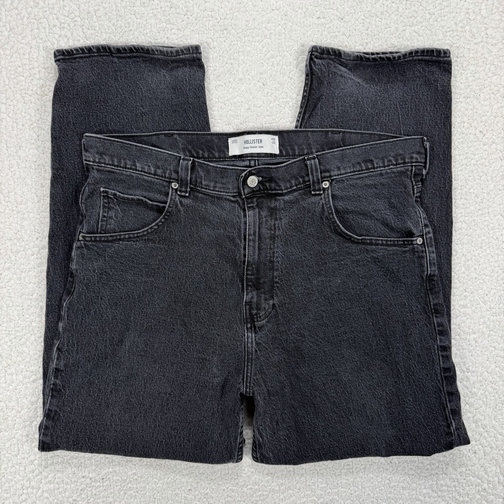 Hollister Baggy Skater Jeans Men's‎ 36x32 (Actual 38x30) Y2K Streetwear Grunge